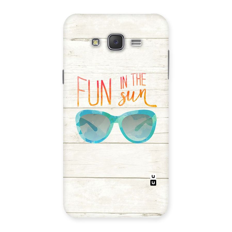 Sun Fun Back Case for Galaxy J7