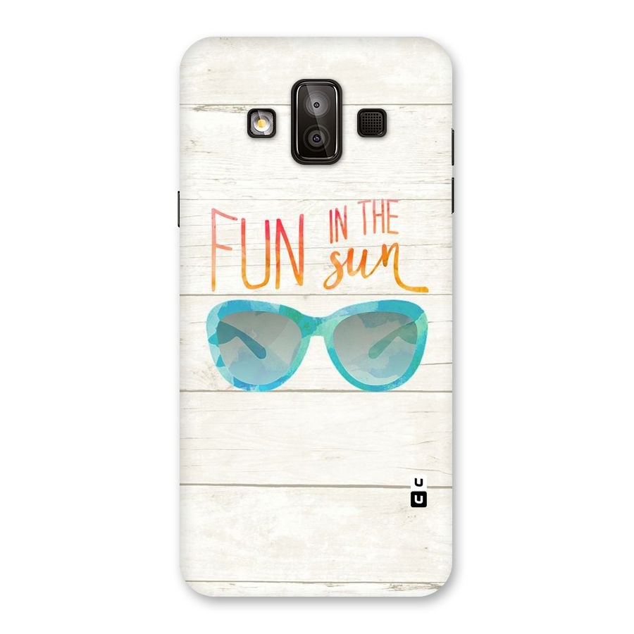 Sun Fun Back Case for Galaxy J7 Duo