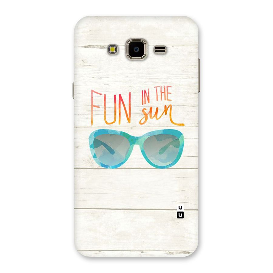 Sun Fun Back Case for Galaxy J7 Nxt