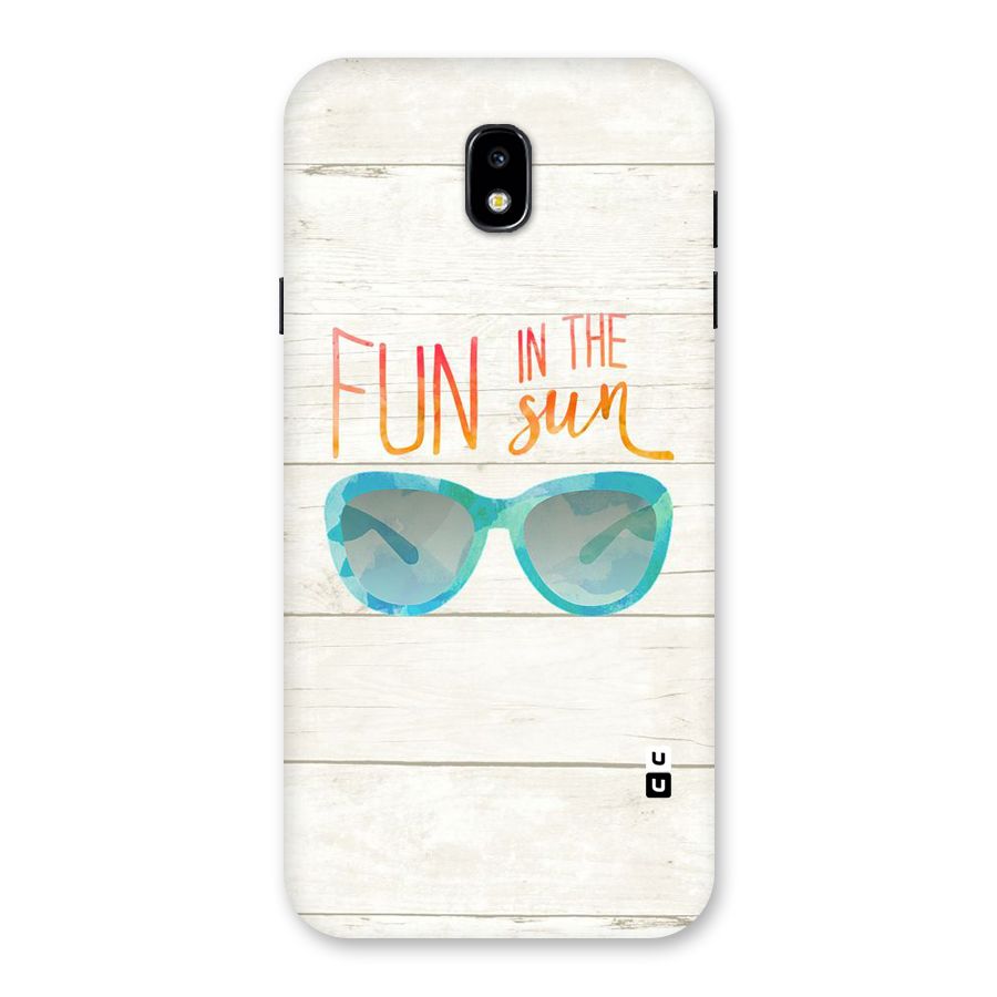 Sun Fun Back Case for Galaxy J7 Pro