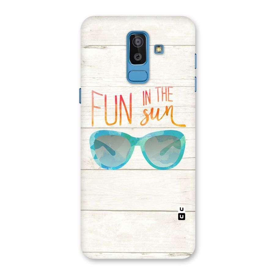 Sun Fun Back Case for Galaxy J8