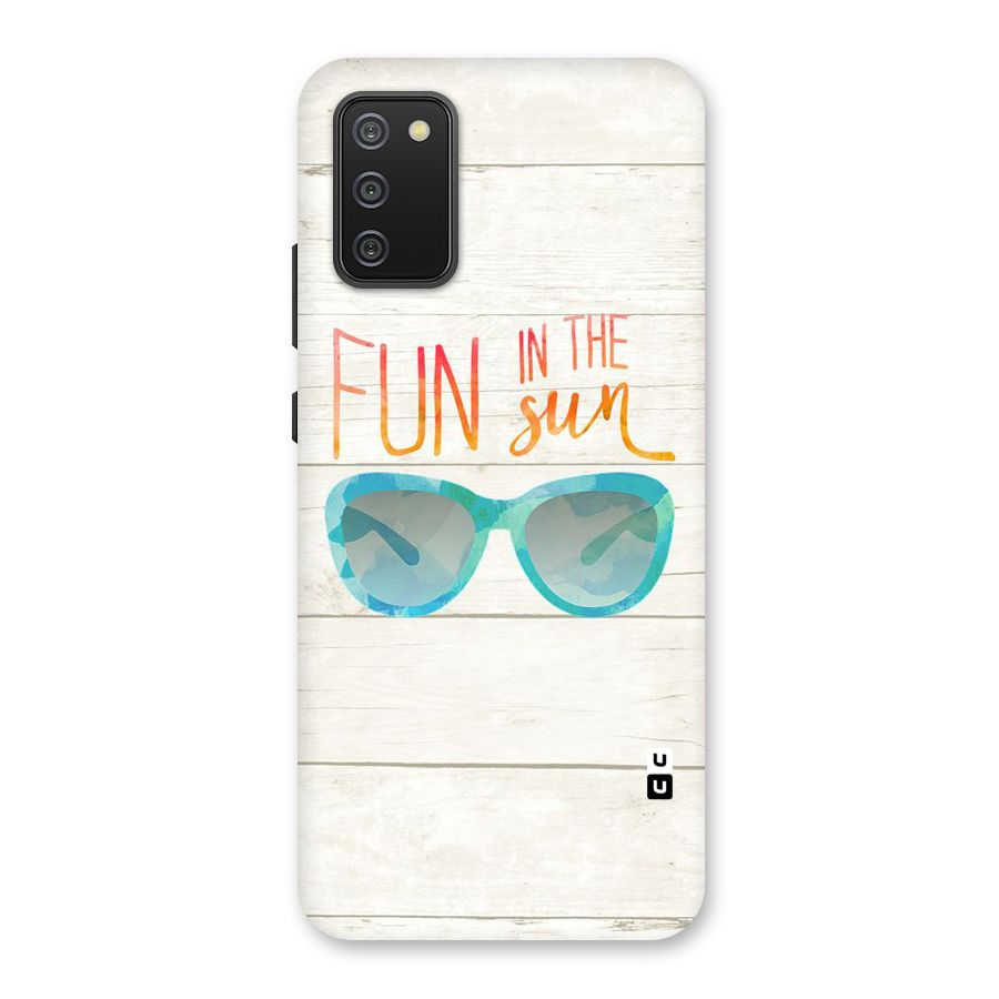 Sun Fun Back Case for Galaxy M02s