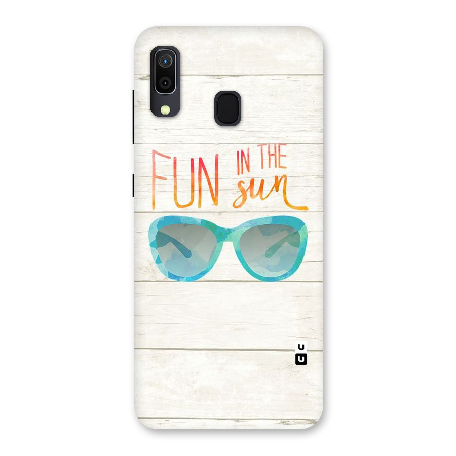 Sun Fun Back Case for Galaxy M10s