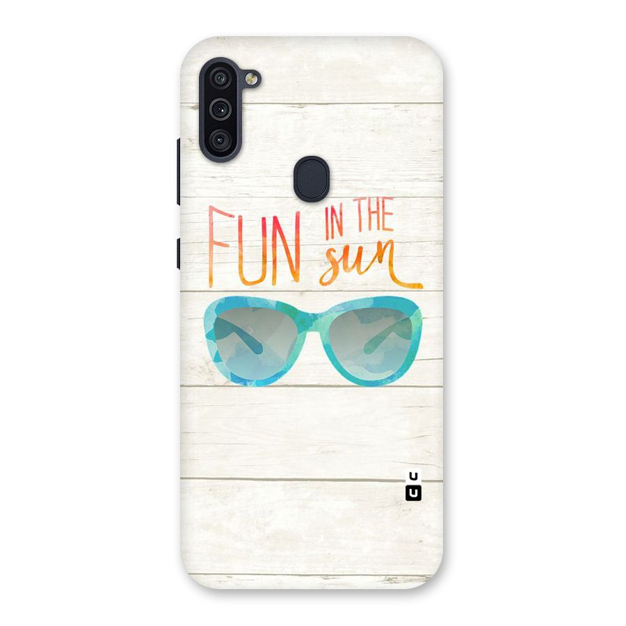 Sun Fun Back Case for Galaxy M11