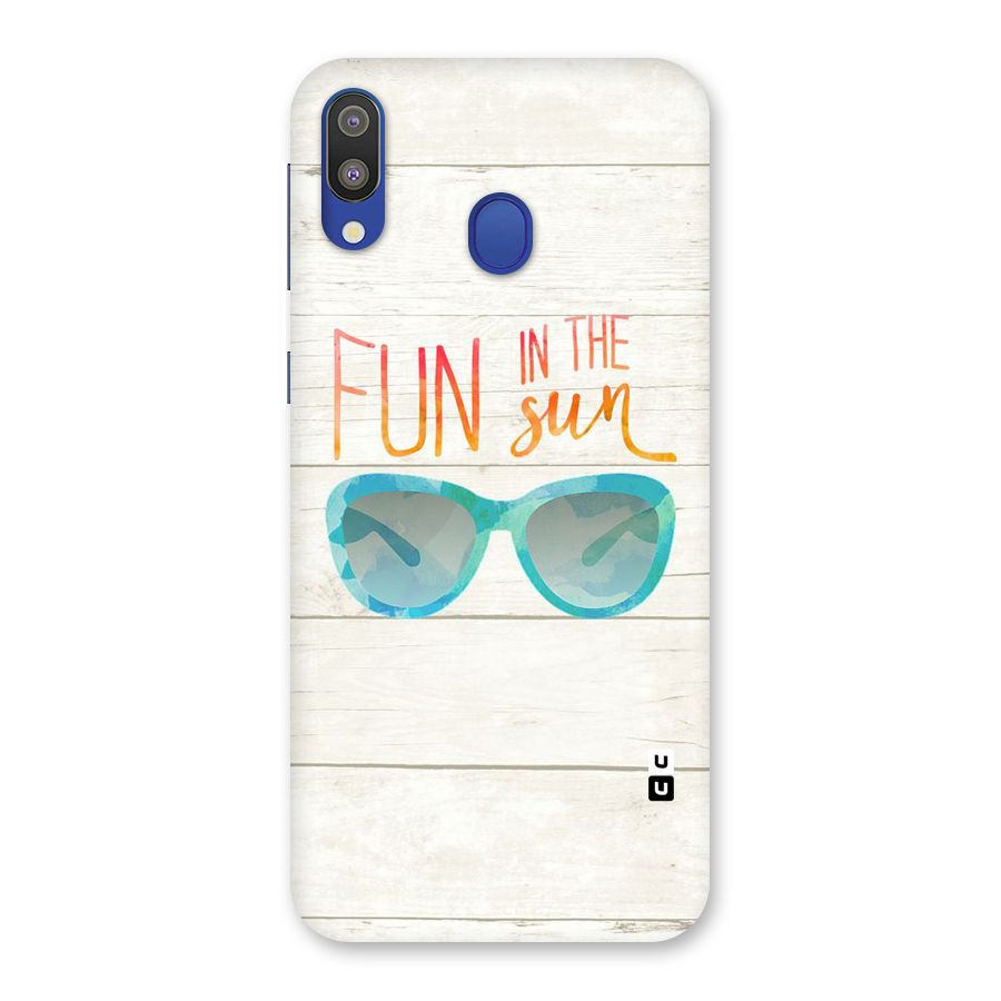 Sun Fun Back Case for Galaxy M20