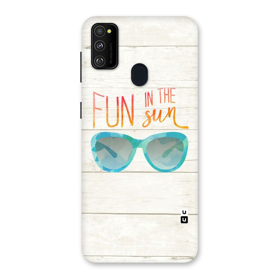 Sun Fun Back Case for Galaxy M30s