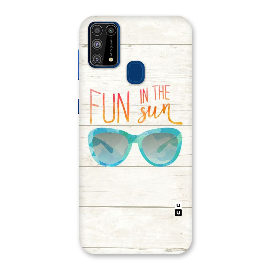Sun Fun Back Case for Galaxy M31