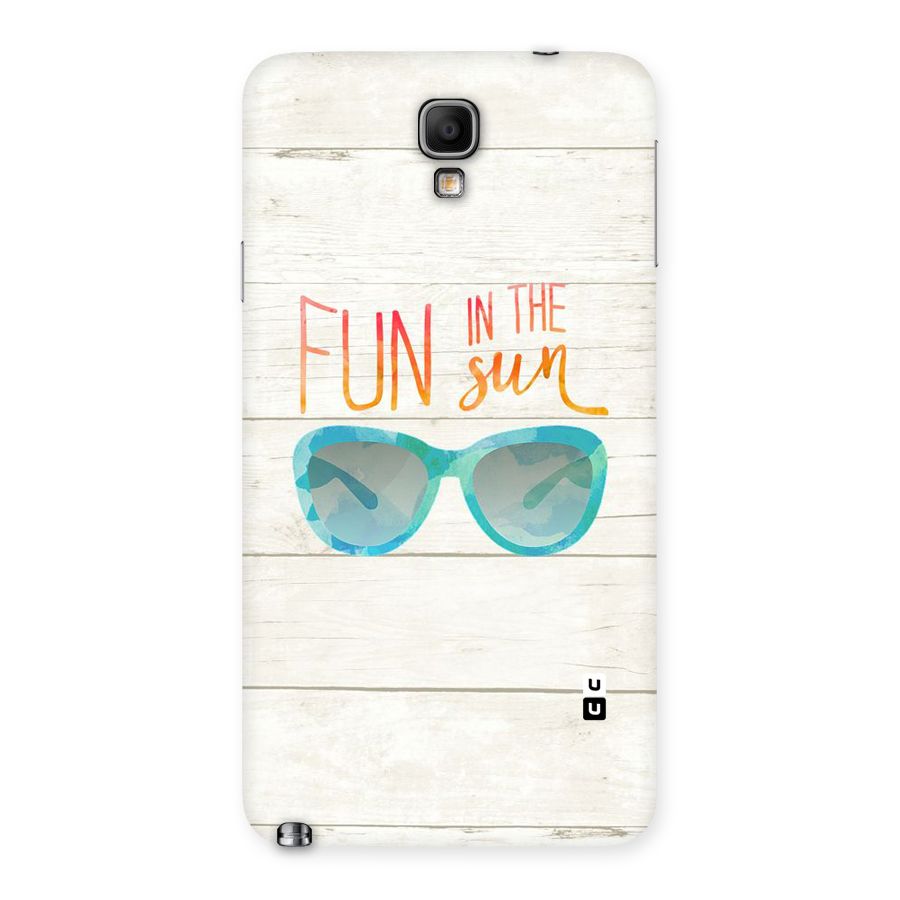 Sun Fun Back Case for Galaxy Note 3 Neo