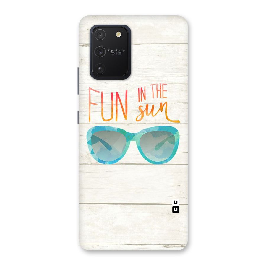 Sun Fun Back Case for Galaxy S10 Lite