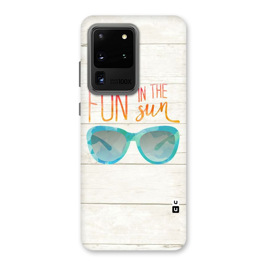 Sun Fun Back Case for Galaxy S20 Ultra