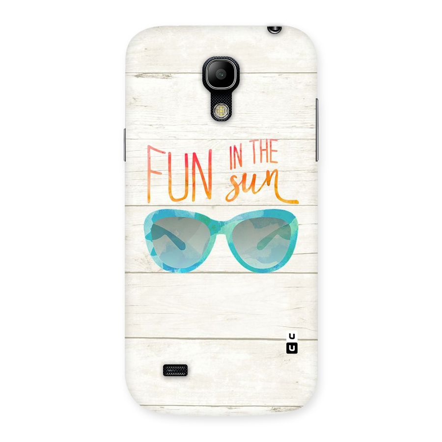 Sun Fun Back Case for Galaxy S4 Mini
