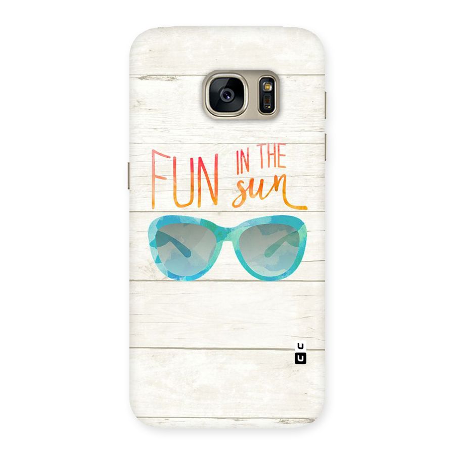 Sun Fun Back Case for Galaxy S7
