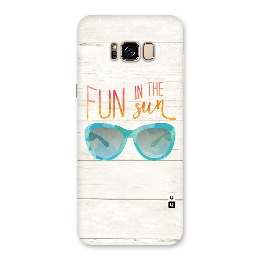 Sun Fun Back Case for Galaxy S8 Plus