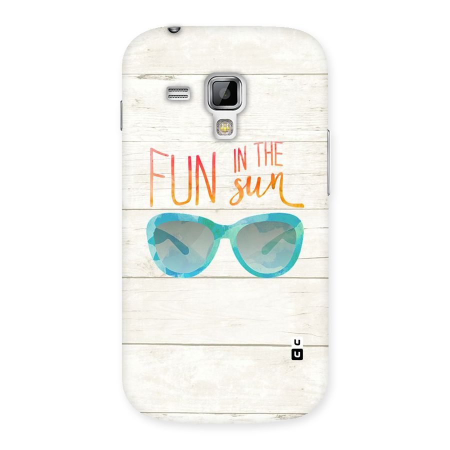 Sun Fun Back Case for Galaxy S Duos