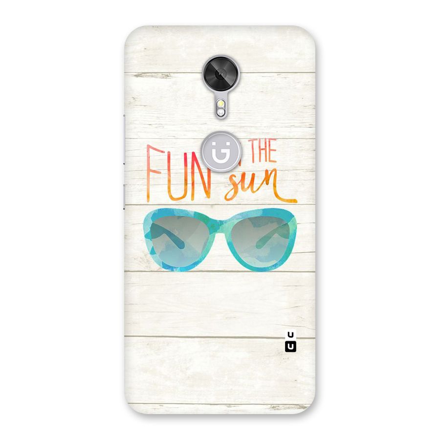 Sun Fun Back Case for Gionee A1