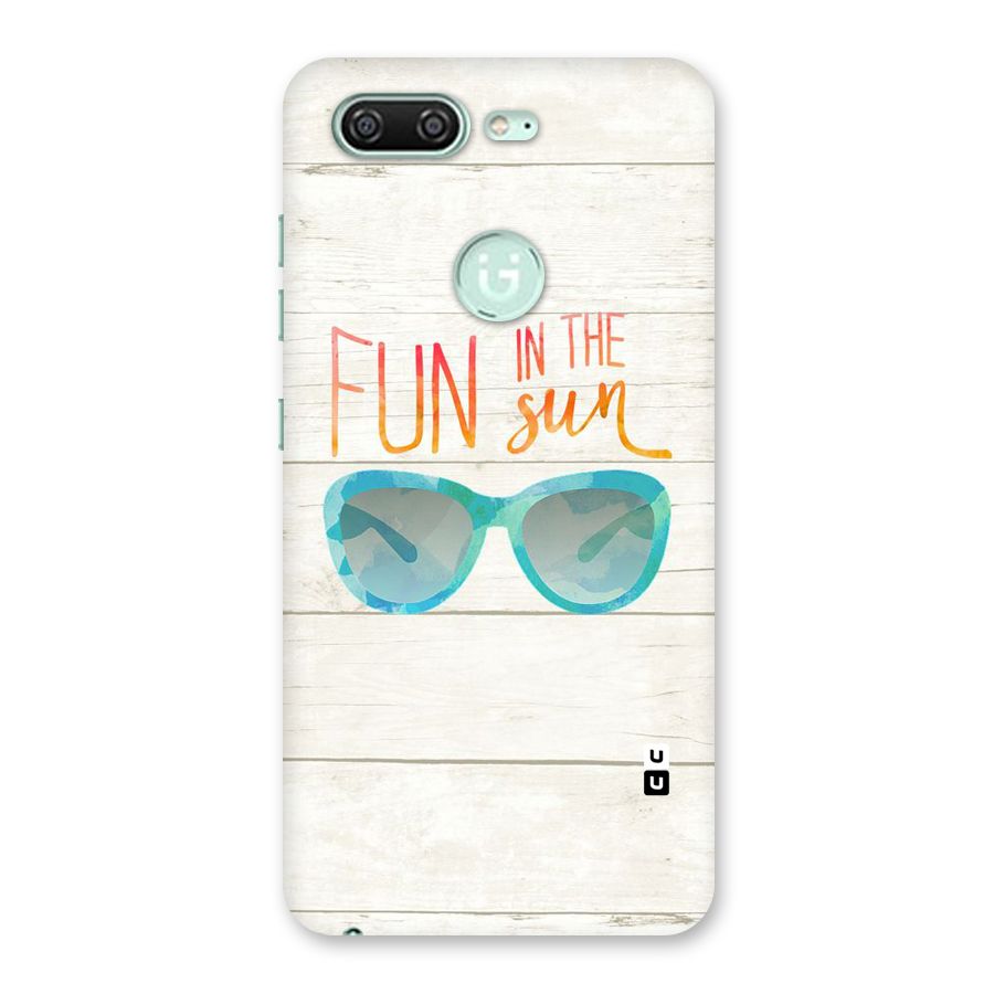 Sun Fun Back Case for Gionee S10