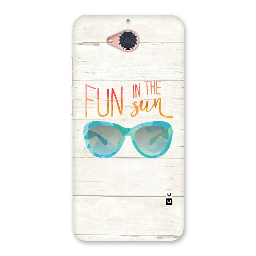 Sun Fun Back Case for Gionee S6 Pro