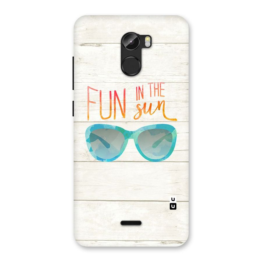 Sun Fun Back Case for Gionee X1