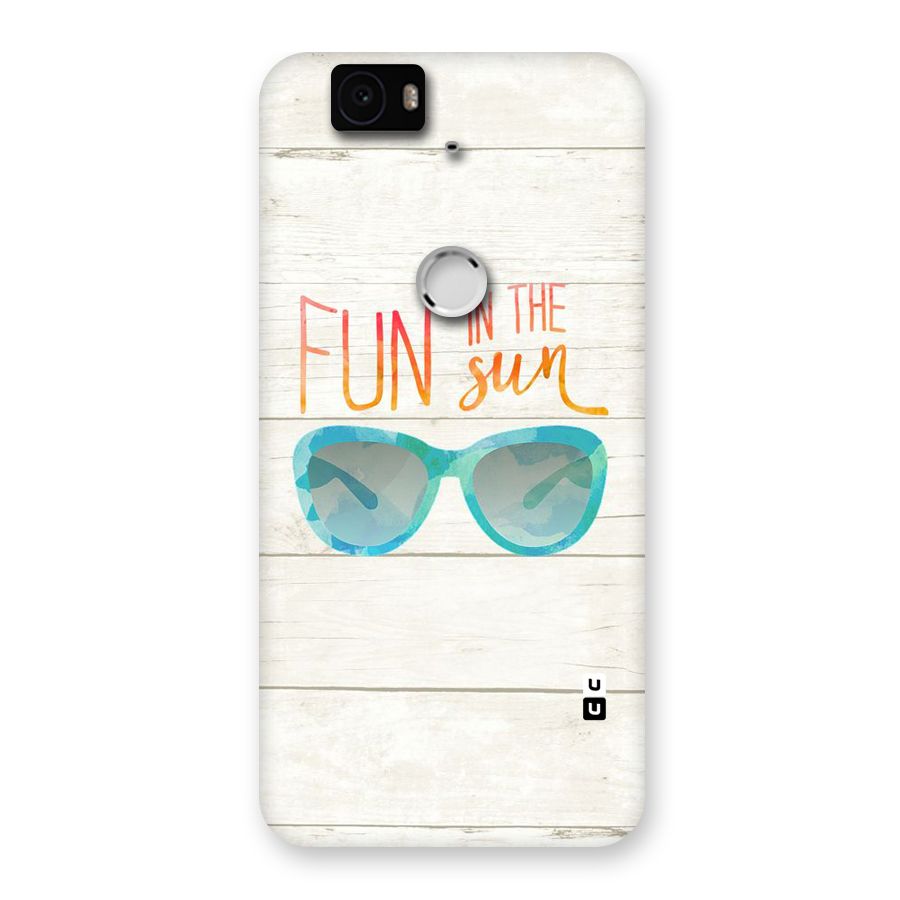Sun Fun Back Case for Google Nexus-6P