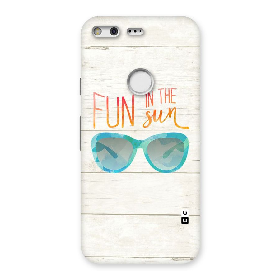 Sun Fun Back Case for Google Pixel