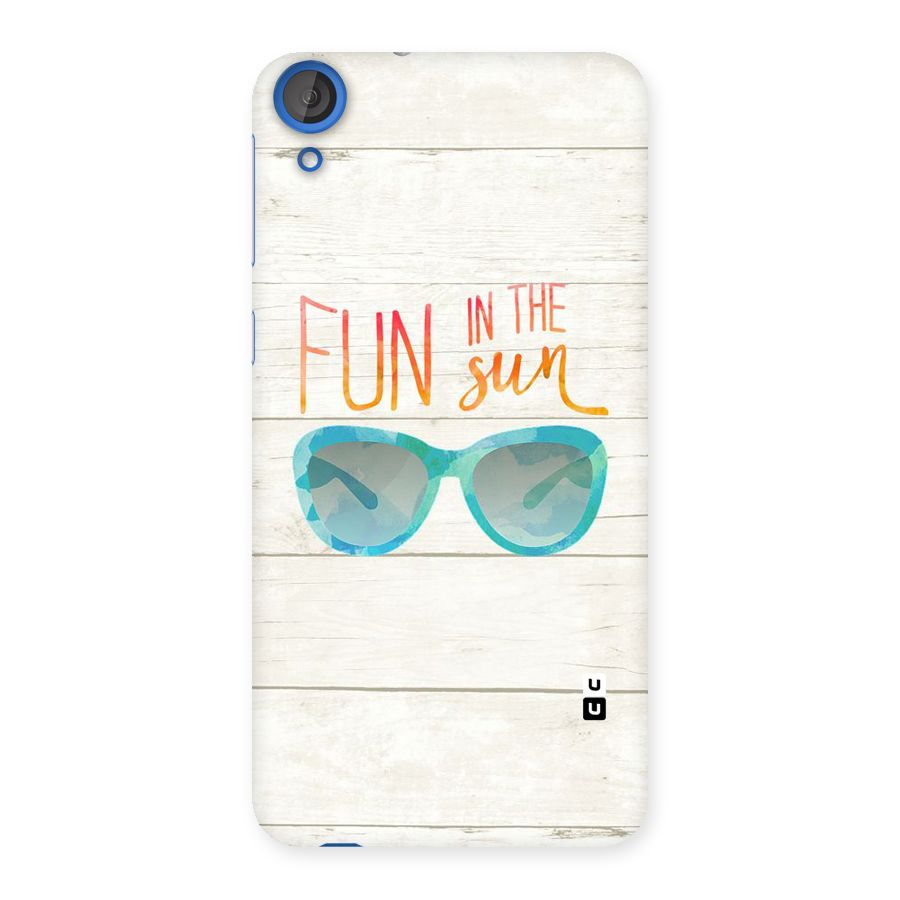 Sun Fun Back Case for HTC Desire 820