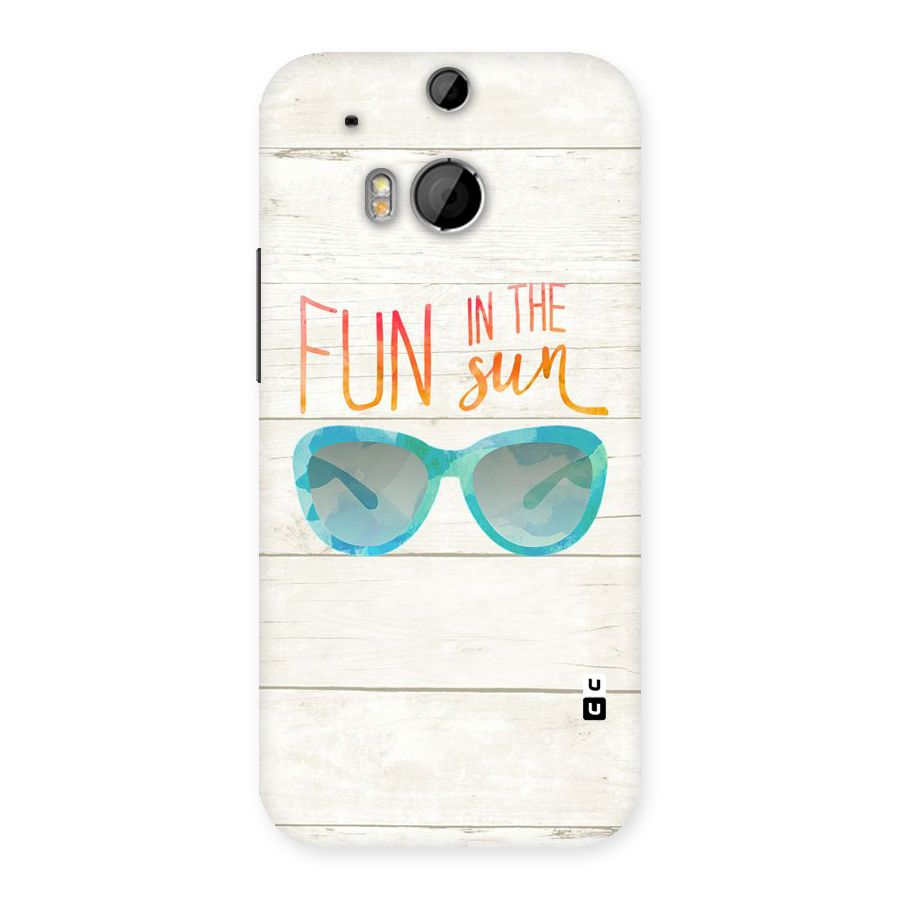 Sun Fun Back Case for HTC One M8