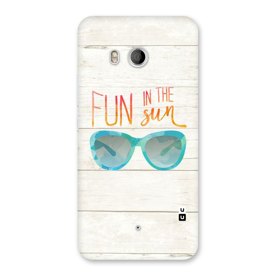 Sun Fun Back Case for HTC U11