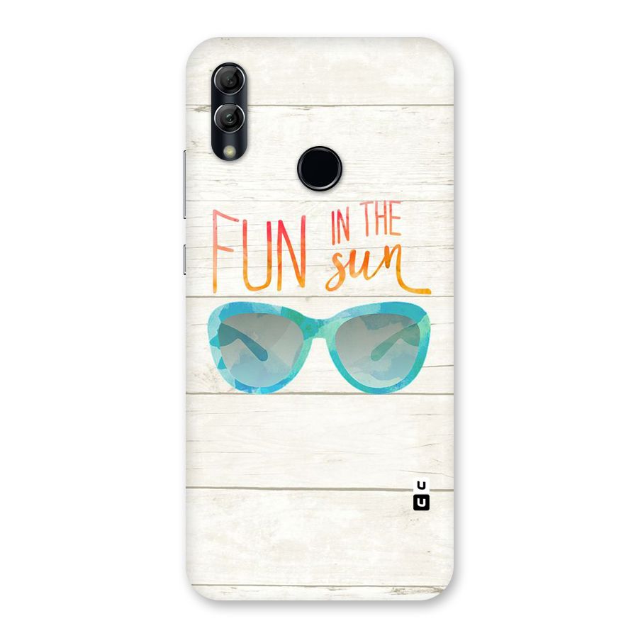 Sun Fun Back Case for Honor 10 Lite