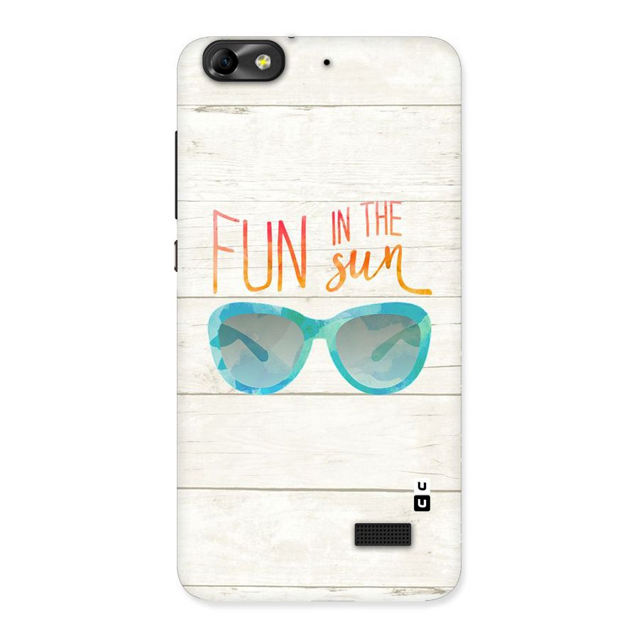 Sun Fun Back Case for Honor 4C