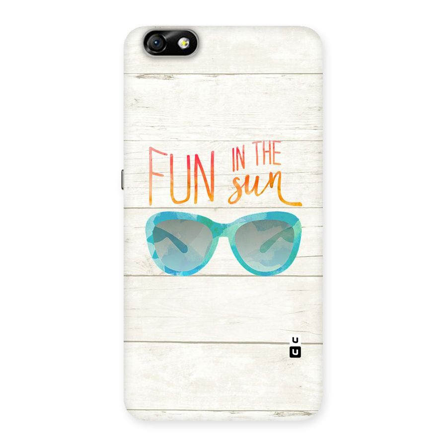 Sun Fun Back Case for Honor 4X