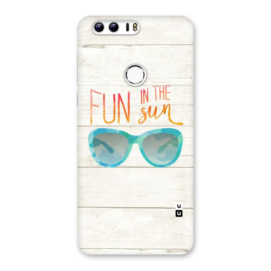 Sun Fun Back Case for Honor 8