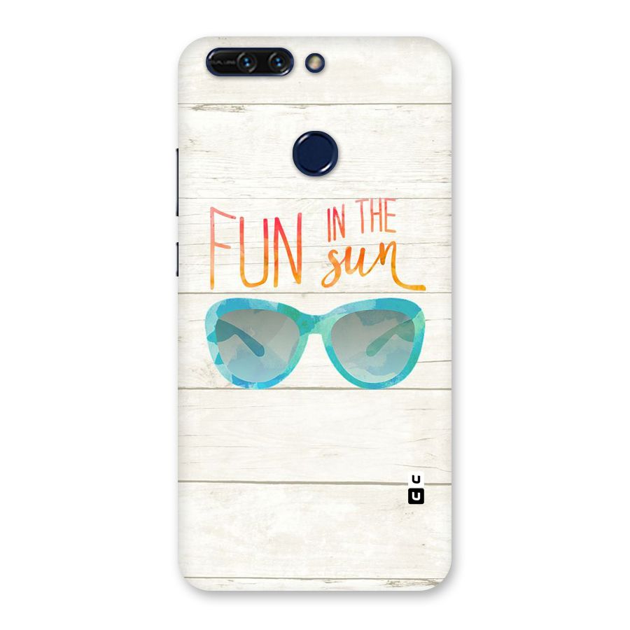 Sun Fun Back Case for Honor 8 Pro