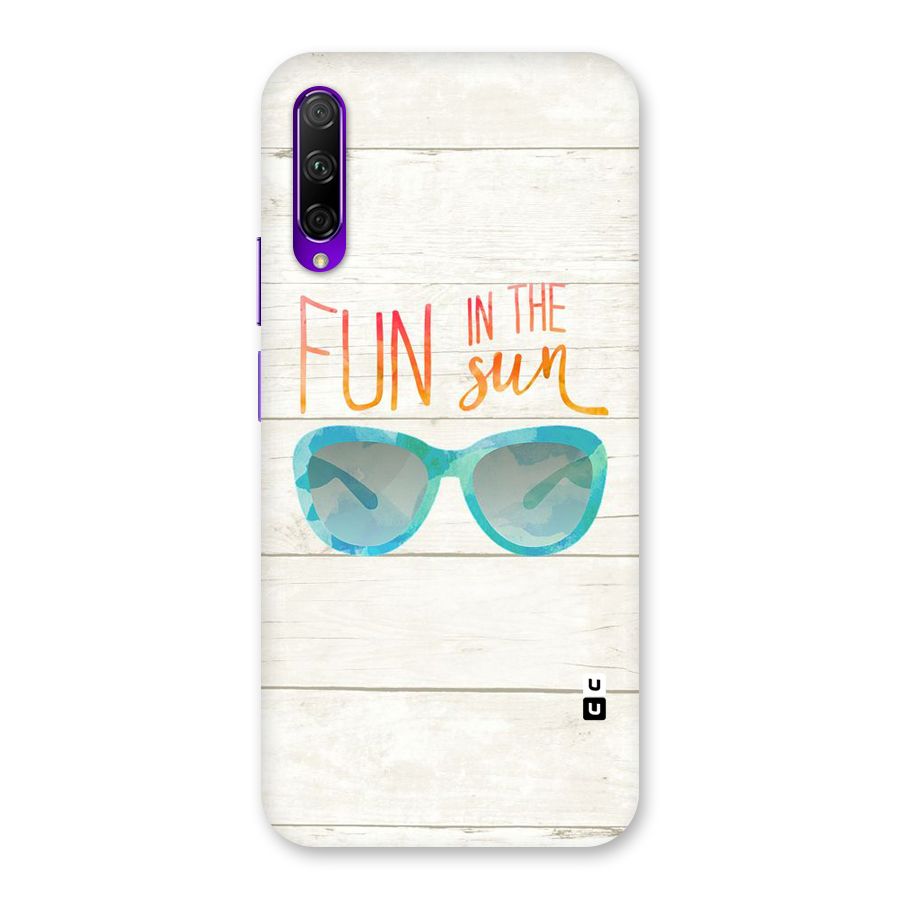 Sun Fun Back Case for Honor 9X Pro