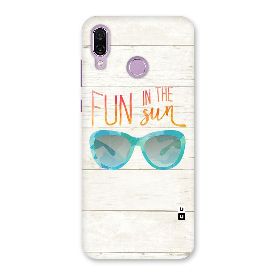 Sun Fun Back Case for Honor Play