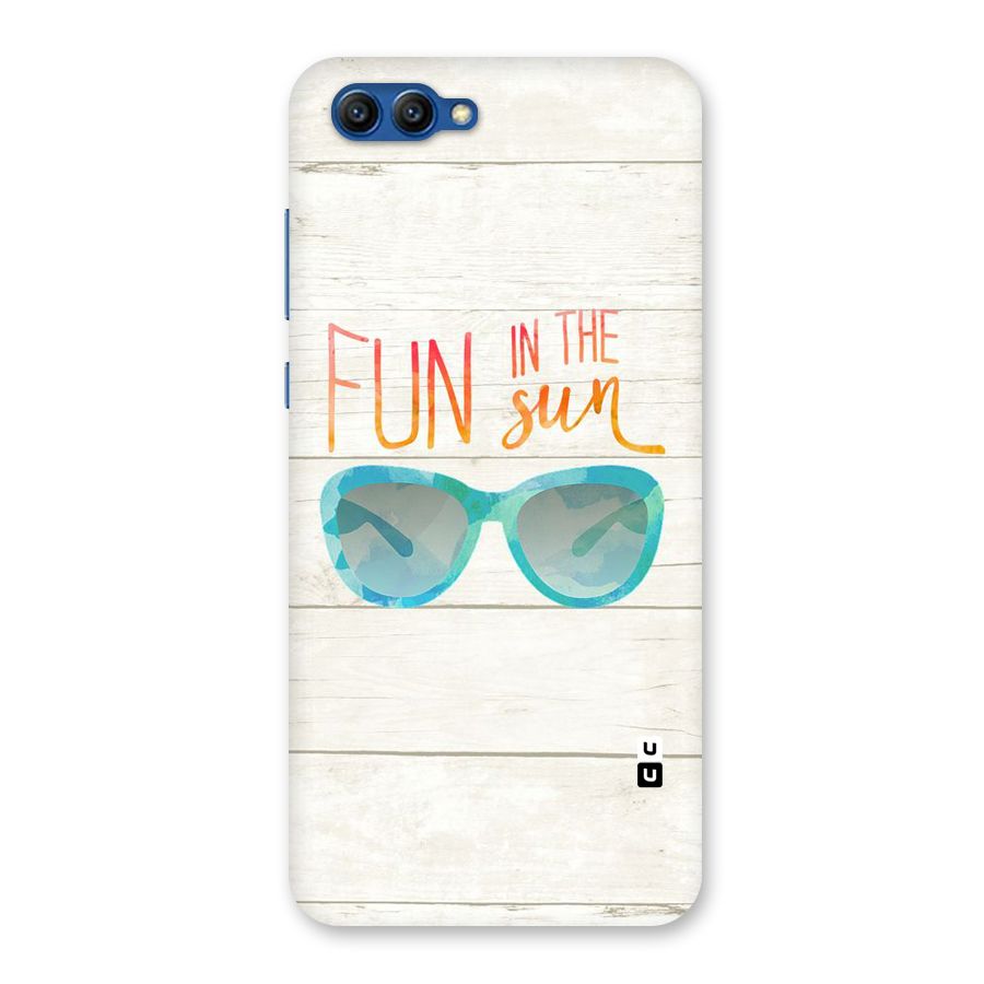 Sun Fun Back Case for Honor View 10