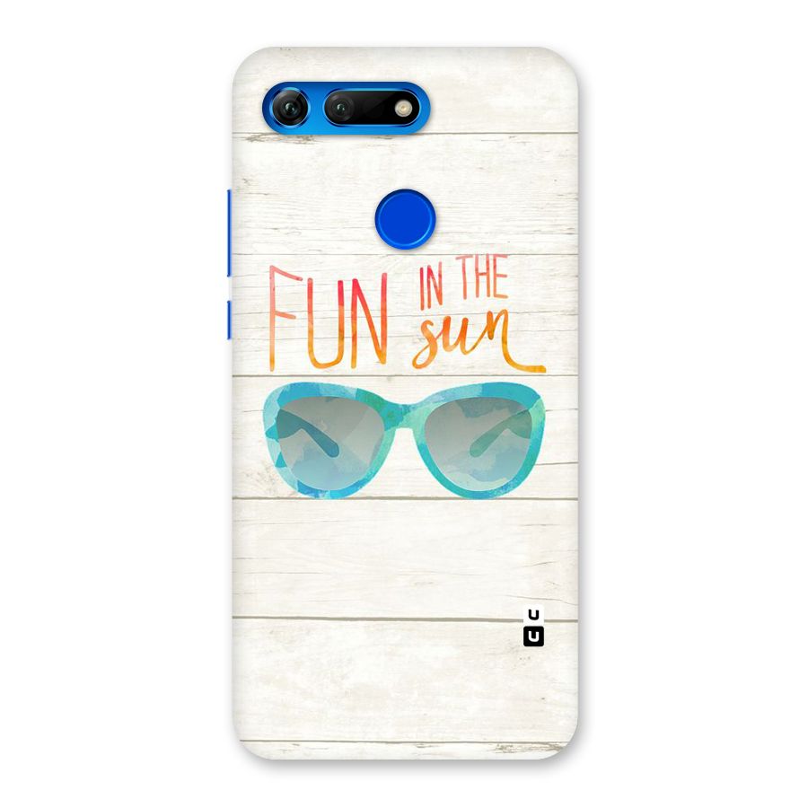 Sun Fun Back Case for Honor View 20