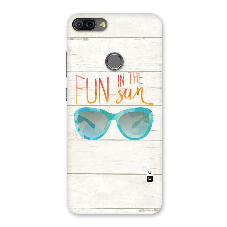 Sun Fun Back Case for Infinix Hot 6 Pro