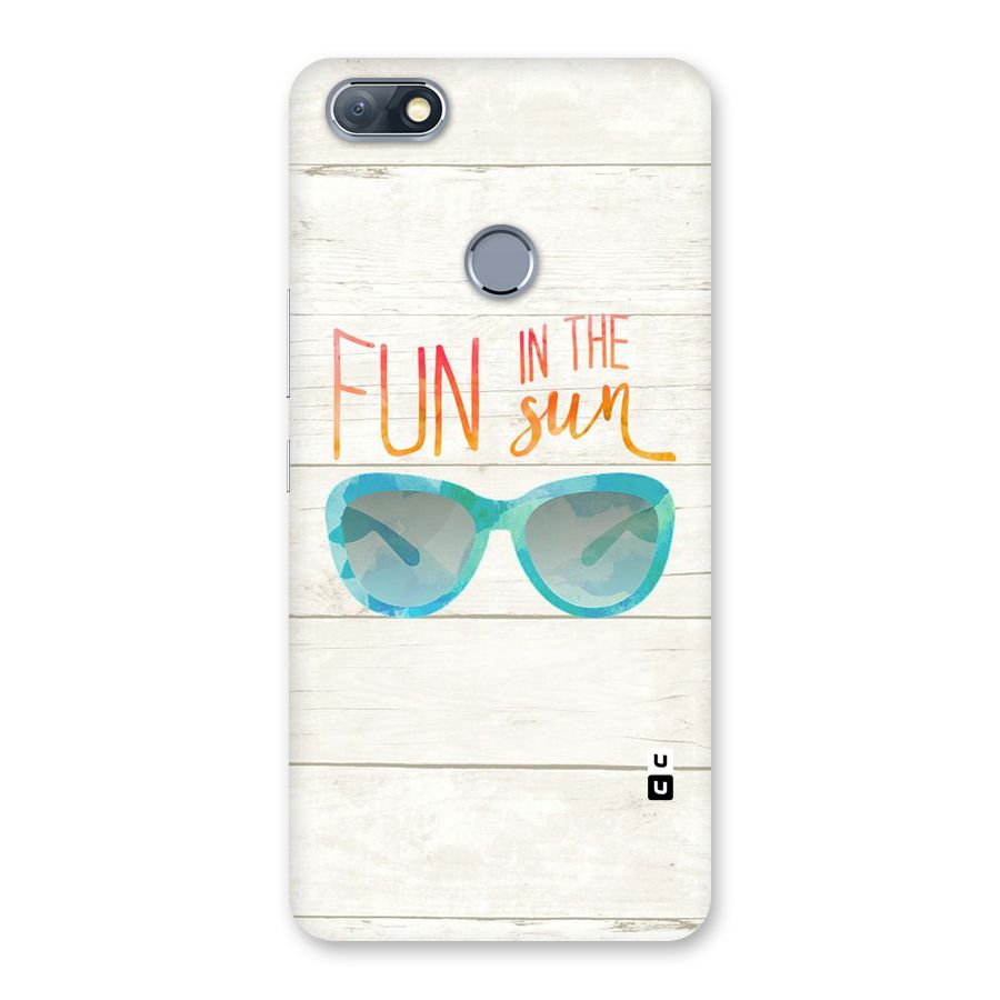 Sun Fun Back Case for Infinix Note 5