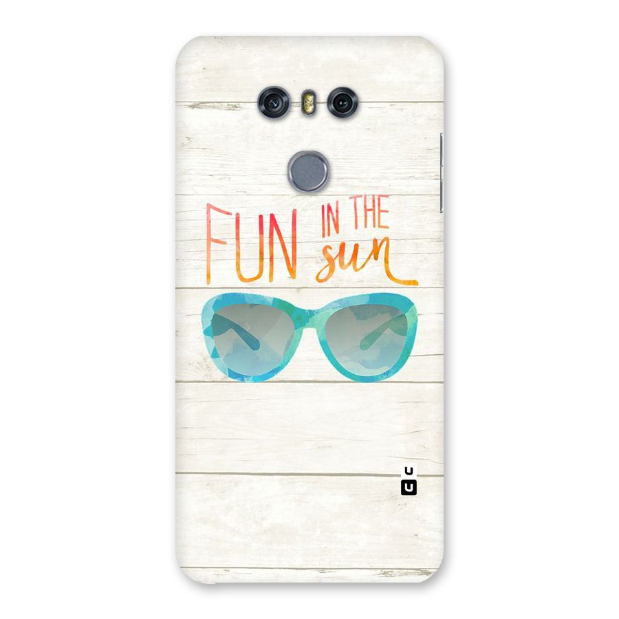 Sun Fun Back Case for LG G6