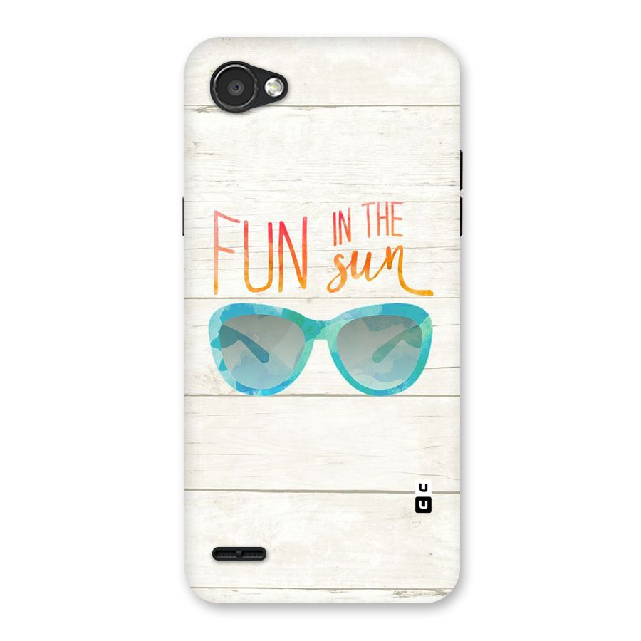 Sun Fun Back Case for LG Q6