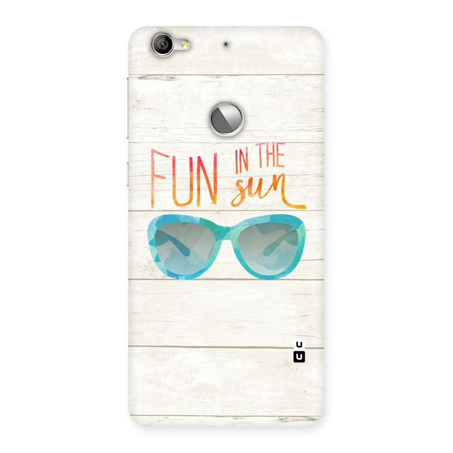 Sun Fun Back Case for LeTV Le 1s