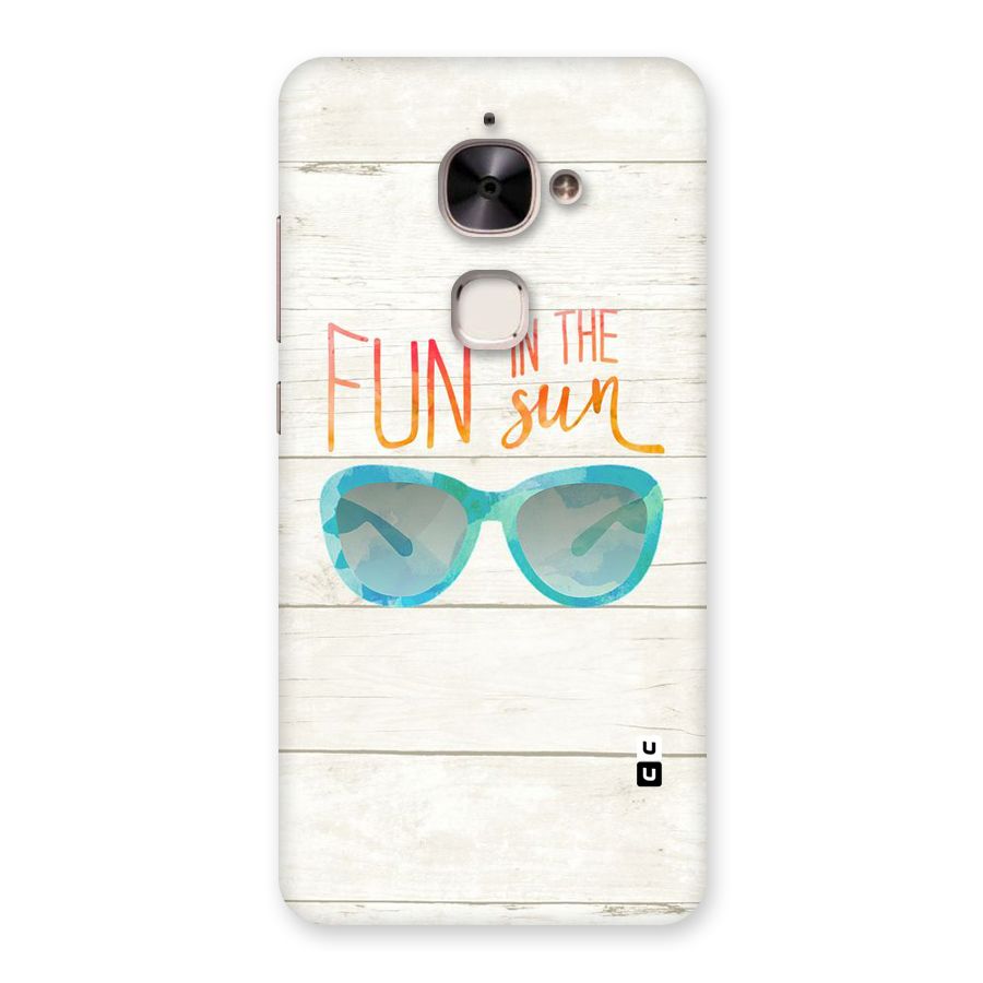 Sun Fun Back Case for Le 2