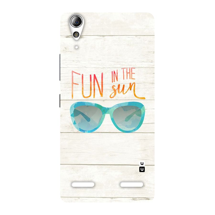 Sun Fun Back Case for Lenovo A6000 Plus