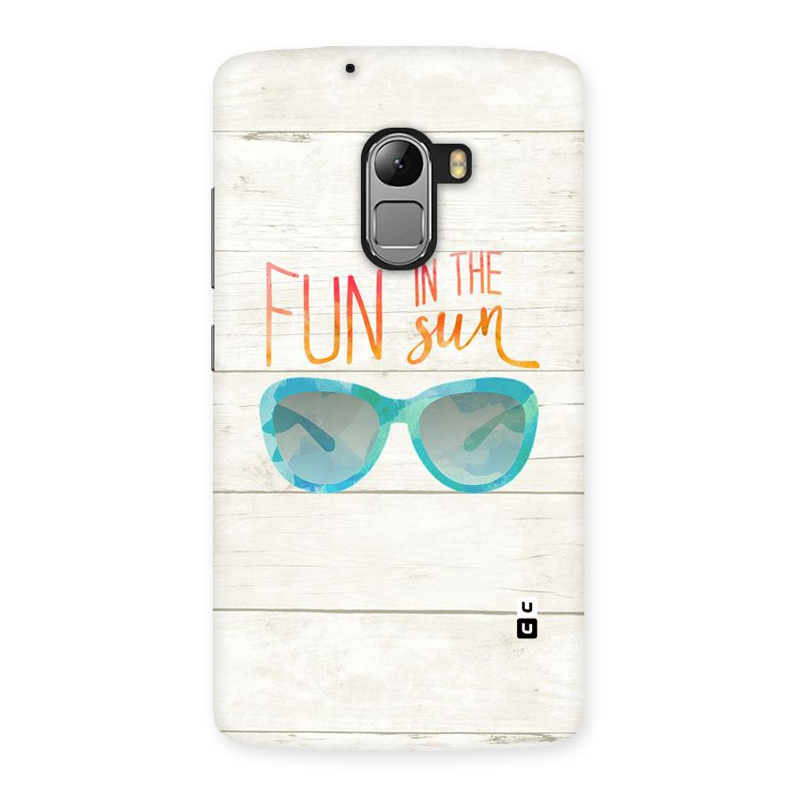 Sun Fun Back Case for Lenovo K4 Note