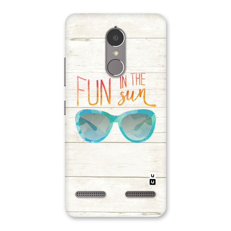 Sun Fun Back Case for Lenovo K6 Power