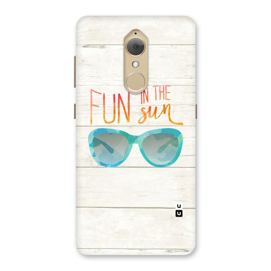 Sun Fun Back Case for Lenovo K8