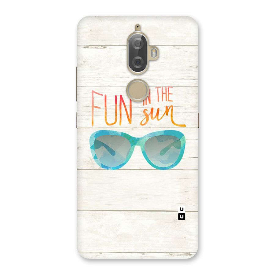 Sun Fun Back Case for Lenovo K8 Plus