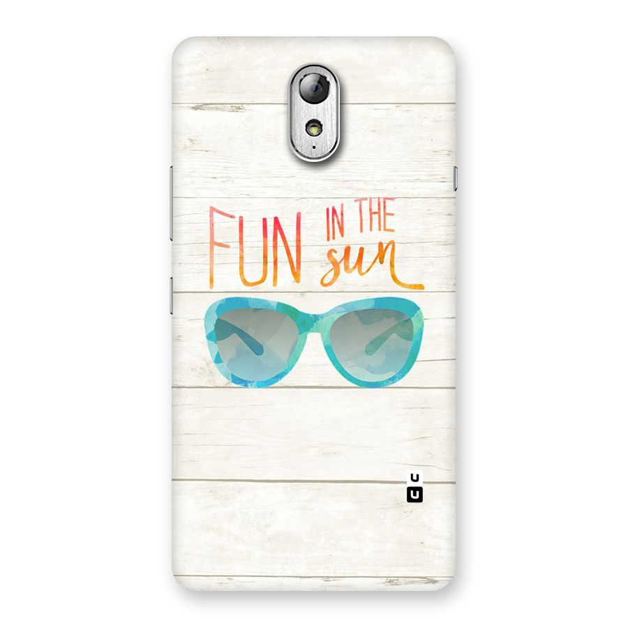 Sun Fun Back Case for Lenovo Vibe P1M