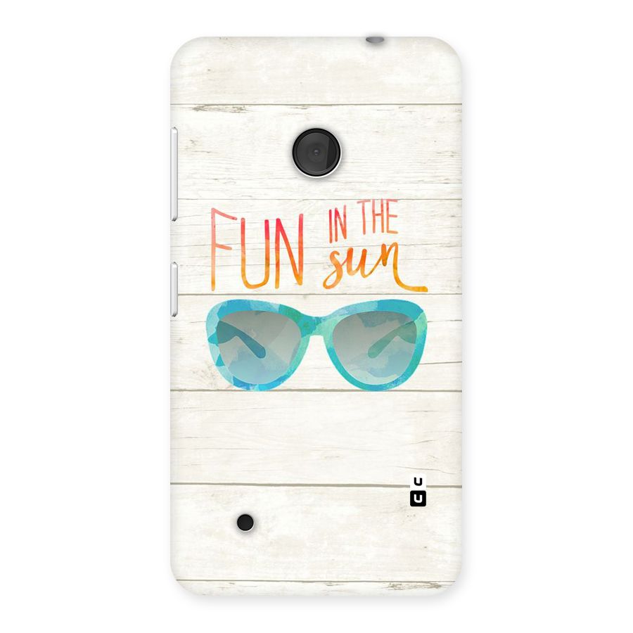 Sun Fun Back Case for Lumia 530