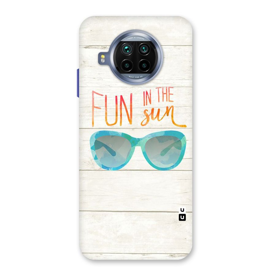 Sun Fun Back Case for Mi 10i